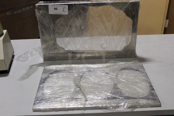 2 Piece Cake Form. 21-1/2x13-1/4. Inside Dimensions: 6x9-1/2. - Image 1 of 4