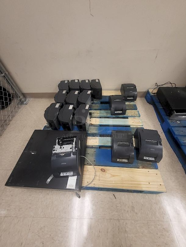 USED! Epson TM U220B Kitchen Ticket Printers. 16x Your Bid. Located Offsite at Marriott Hotel (Las Vegas). In-Person Item Removal Is By Appointment Only. - Image 1 of 2