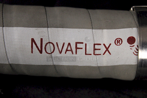 NEW-NEVER USED Nova Flex 6506 CONNOISSEURS FOOD & BEVERAGE CRUSH RESISTANT - SUCTION & DISCHARGE Hose With 1-1/2 Ferule Fittings On Both Ends - Image 3 of 3