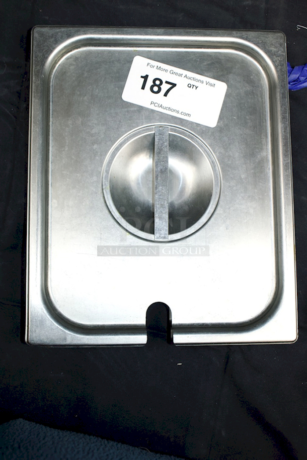 Pair Of Slotted 1/2 Pan Lids - Image 2 of 2