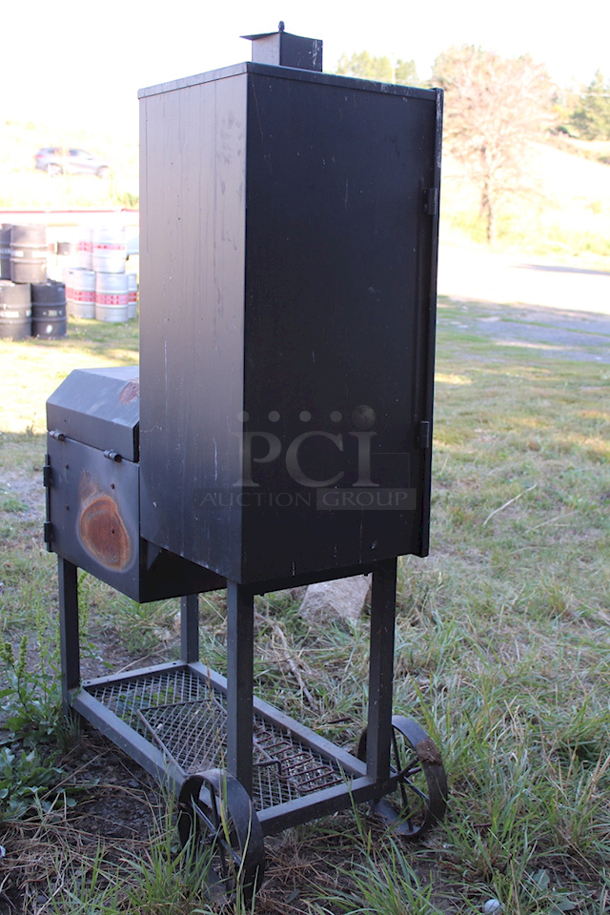 Oklahoma Joe's Bandera Offset Smoker and Charcoal Grill - Image 2 of 3