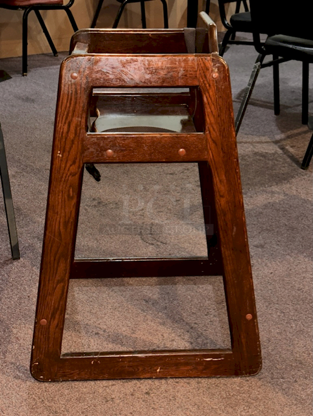SOLID! Wood Highchair  - Image 6 of 7