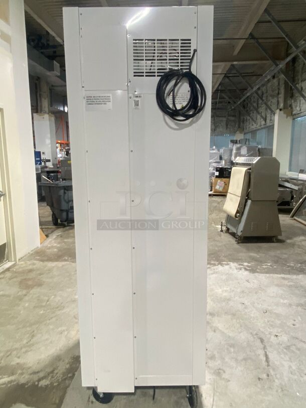 True Single white glass door refrigerator

 - Image 2 of 6
