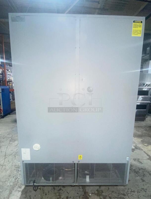 EF2A-FS, Freezer, Two Section Upright, Full Stainless Doors with Lock
 - Image 5 of 6