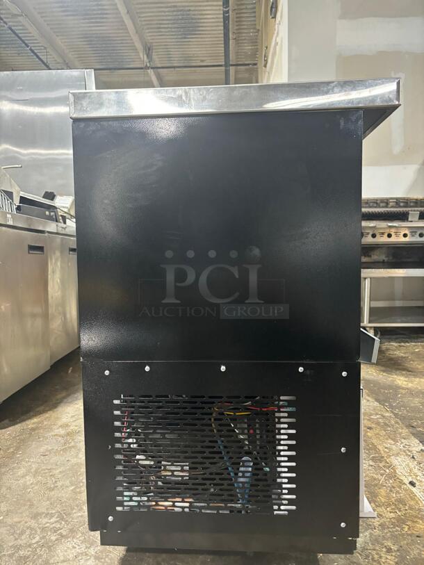 Dukers - DBB72-M3, Commercial 3-Door Back Bar and Beverage Cooler
 - Image 2 of 5