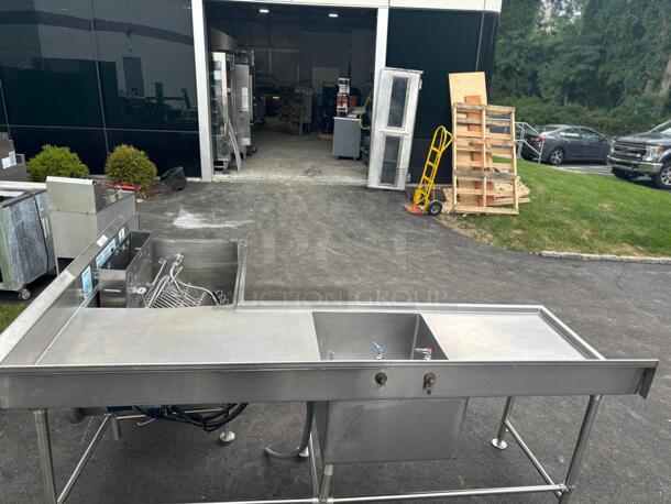 Power Soak Power Wash Dishtable Sink
 - Image 8 of 9