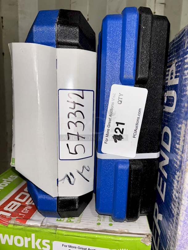 Kobalt 138-Piece Standard (SAE) and Metric Combination Polished Chrome Mechanics Tool Set with Hard Case - Image 5 of 5