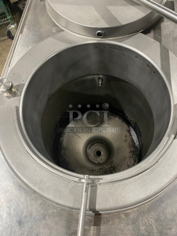 WOW! Broaster Natural Gas Powered Heavy Duty Commercial Pressure Fryer! Smart Touch Screen! With OIl Filter! Model 1800GH Serial 86035! On Casters!  - Image 5 of 11