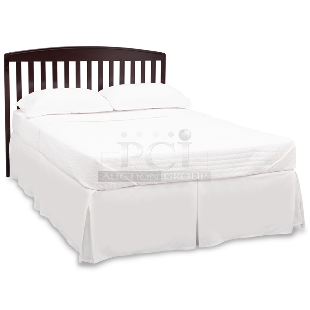 Delta Children Royal 4-in-1 Convertible Baby Crib and Changer, Dark Chocolate.                      72.00 x 30.00 x 41.25 - Image 8 of 9