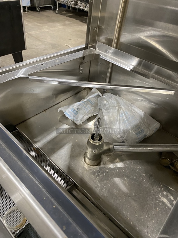 BEAUTIFUL! NEW! 2022 INSINGER Energy star Stainless Steel Commercial Straight Pass-Through Dishwasher W/ Tank! MODEL 50-20N2-NSU 440V/3Ph - Image 5 of 9