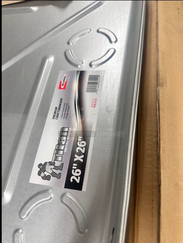 New Rectorseal 26-in x 26-in Titan Condensate Drain Pan, Metal  - Image 4 of 6