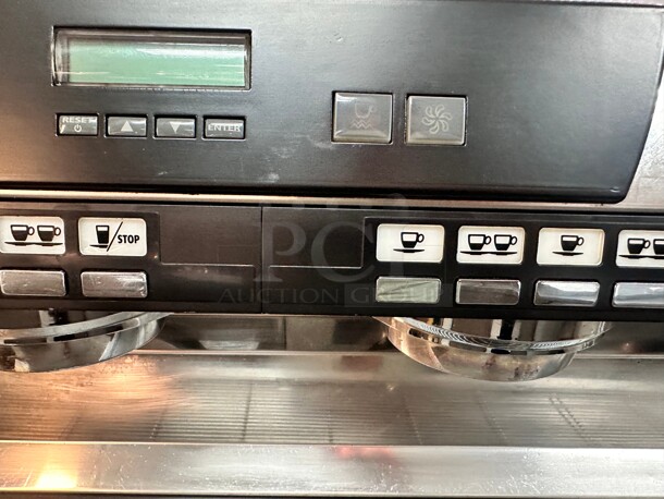 Excellent Condition Nuova Simonelli Aurelia II 4 Group Commercial Expresso Machine 220 Volt 1 Phase Tested and Working! - Image 8 of 10