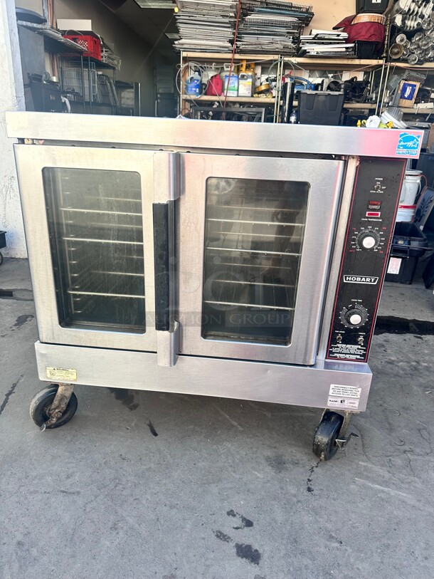 Fully Refurbished  Hobart Vulcan HGC5-10 Single Gas Convection Oven Tested and Working - Image 5 of 8