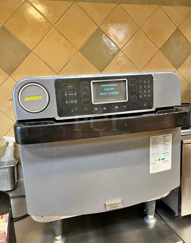 Certified Working TurboChef Encore Commercial Rapid Cooking Oven 220 Volt  - Image 3 of 4