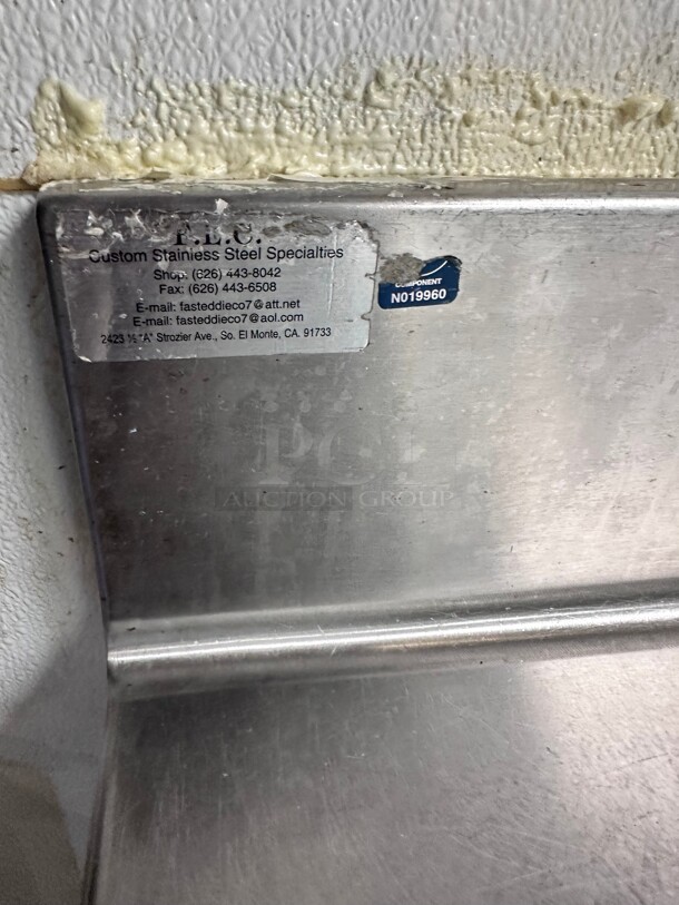 Clean Commercial 30 inch x 60 inch Stainless Steel Knock Down Work Table NSF - Image 2 of 5