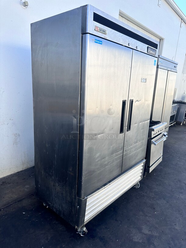 Turbo Air S49R 42.69 CuFt Commercial Refrigerator With 2 Solid Doors 115 Volt Working - Image 4 of 7