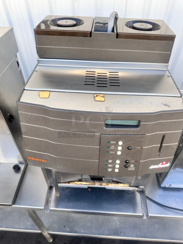 SCHAERER AMBIENTE 15SO Espresso Machine 220 Volt Working Missing Drip Tray - Image 8 of 11