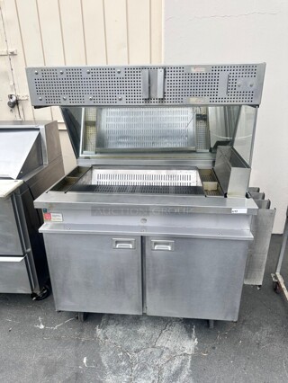 Marshall Air RR5-48.5LT ThermoGlo Fryer Dump Station 220 Volt 1 Phase 
