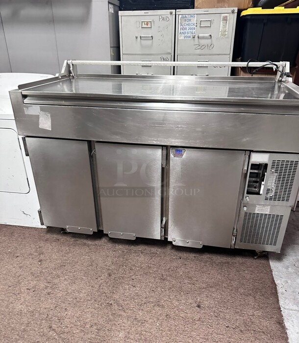 Late Model Randell Commercial Pizza Table 115 Volt Working NSF - Image 7 of 8