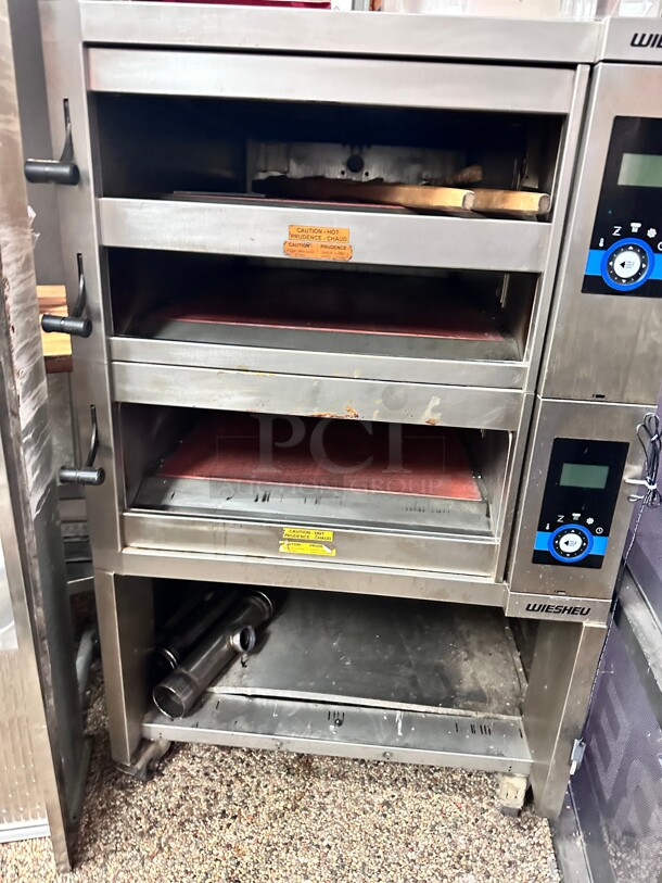 late Model Wiesheu Bizerba EBO68-M-X1622-E Electric Deck-Type Bakery Pizza Oven 220 Volt NSF Working Made In Germany - Image 4 of 8