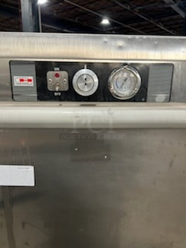 Carter Hoffmann Commercial Food Warming/Proofing Cabinet! Holds Full Size Trays! All Stainless Steel! On Casters! Model: PH1825NY SN: 355352 120V - Image 3 of 8