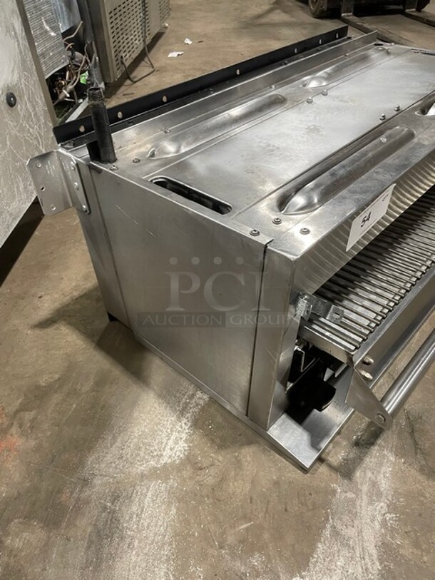 WOW! Garland Heavy Duty Natural Gas Powered Wall Mounted Or Over The Range Salamander Broiler! All Stainless Steel!   - Image 4 of 8