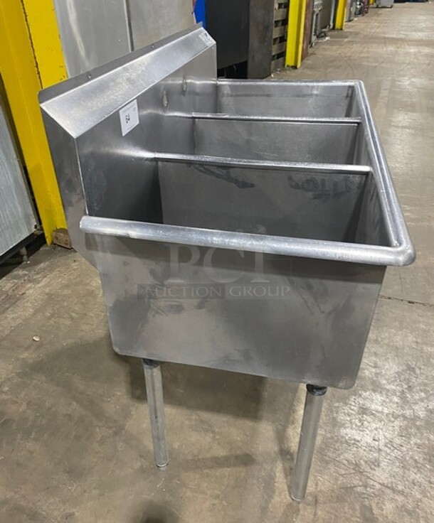 Stainless Steel 3 Compartment 
Dishwashing Sink! - Image 3 of 8