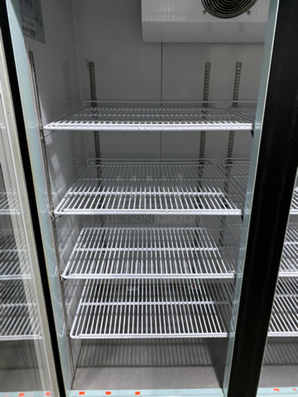 Spartan Commercial 3 Door Reach In Cooler Merchandiser! With View Through Doors! With Poly Coated Racks! Model: SGM-72RS 115V 60HZ - Image 6 of 8