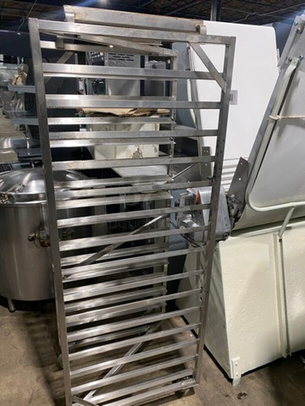 Channel Heavy Duty Stainless Steel Welded Commercial Pan Transport Rack! On Casters! - Image 5 of 10
