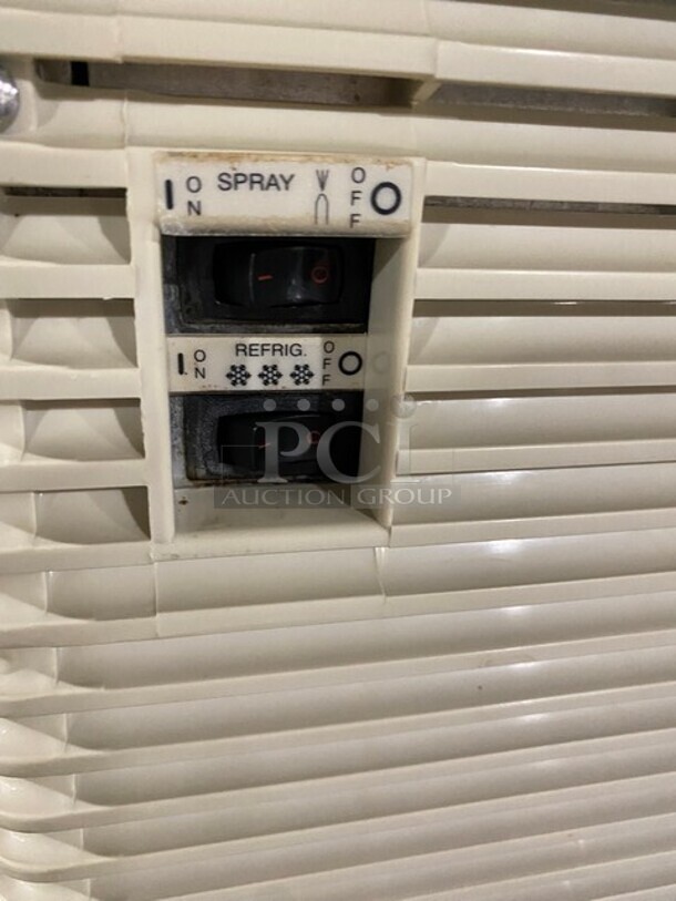 Crathco Commercial Countertop Dual Hopper Beverage Dispenser! With Poly Drip Tray! Clear Poly Jugs! Stainless Steel Body! Model: D254 SN: C000732 115V - Image 7 of 9