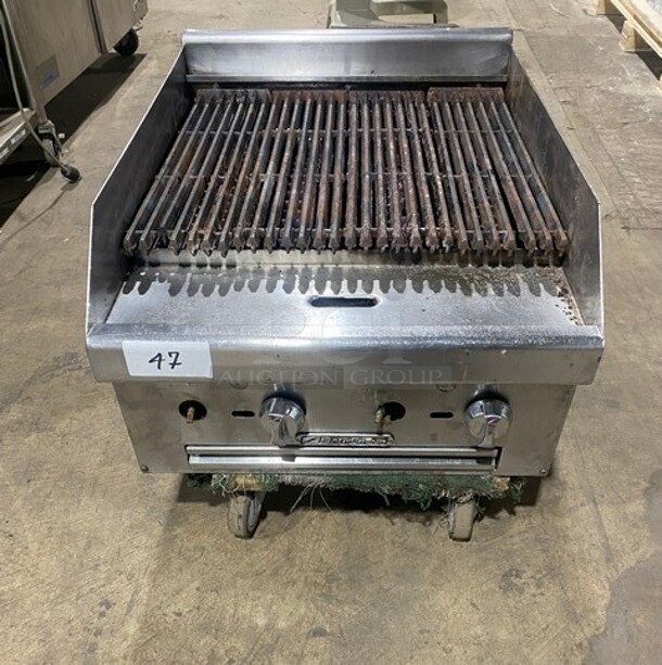 Southbend Stainless Steel Commercial Natural Gas Powered Char Broiler Grill! - Image 1 of 9