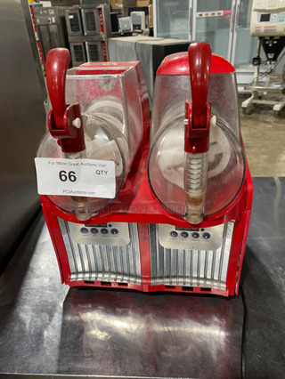 LATE MODEL! 2019 Commercial Countertop 2 Flavor Smoothie/ Slush Machine! Model: JTKX02 SN: 20190326003 110V