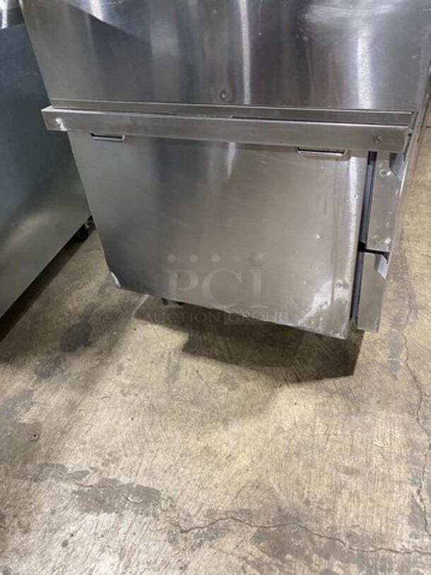 Silver King Commercial Refrigerated Chef Base! With 4 Drawer Storage Space! All Stainless Steel! On Casters! Model: SKRCB84H SN: SAJM82804A 115V 60HZ 1 Phase - Image 2 of 9