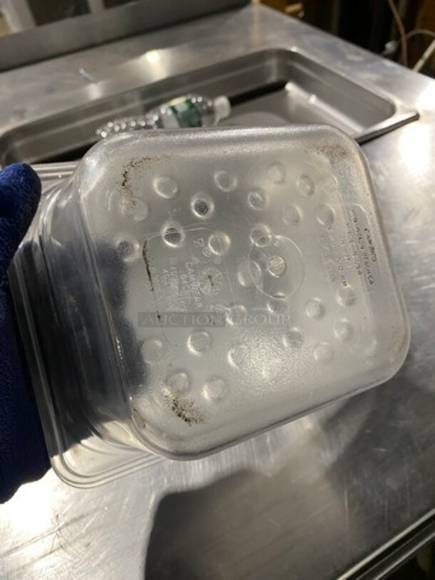 ALL ONE MONEY! Cambro Clear Poly 1/6x4" Food Containers! - Image 4 of 4