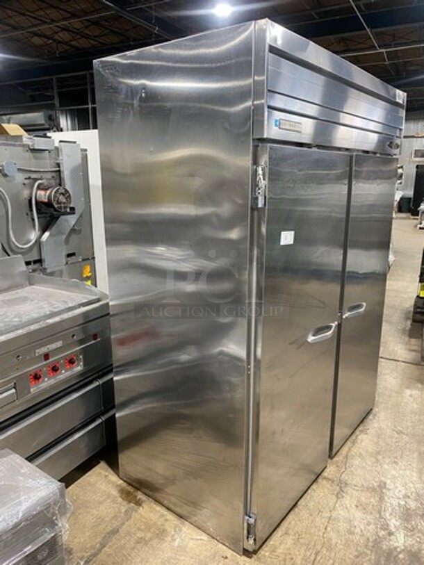 Beverage Air Commercial 2 Door Roll In Rack Refrigerator! All Stainless Steel! Model: PRI21ASXDX 115V 60HZ 1 Phase - Image 2 of 10