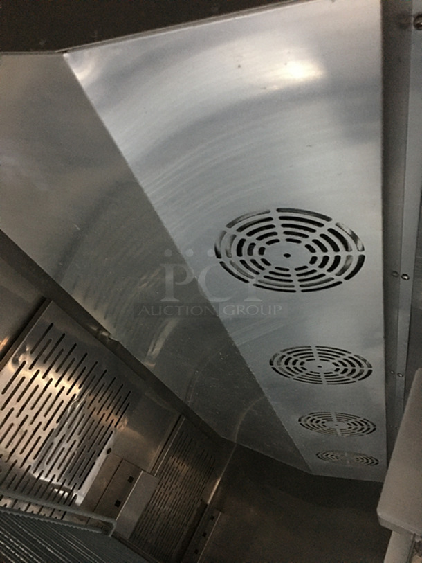 MUST HAVE! Avantco Commercial 3 Door Reach In Refrigerator! With Poly Coated Racks! All Stainless Steel! On Casters! Working When Removed! Model: 178CFD3RR 115V 60HZ 1 Phase - Image 7 of 11