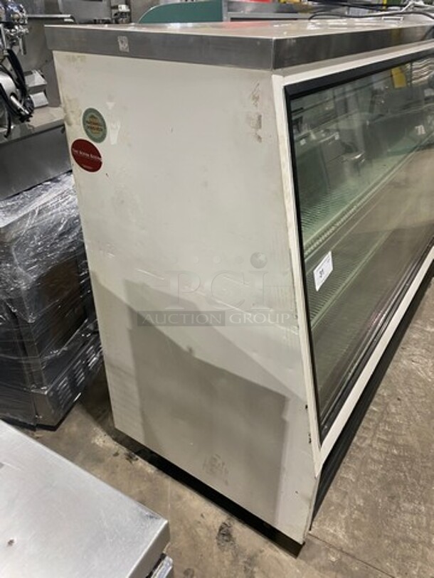 True Commercial Refrigerated Deli Display Case Merchandiser! With Slanted Front Glass! With Sliding Rear Access Glass Doors! Model: TSID723 SN: 4377737 115V 60HZ 1 Phase - Image 2 of 8