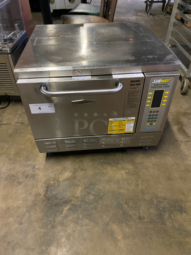 Turbo Chef Commercial Countertop Rapid Cook Oven/ Microwave Oven! All Stainless Steel! Model: NGC SN: NGC15421 230/240V - Image 1 of 8