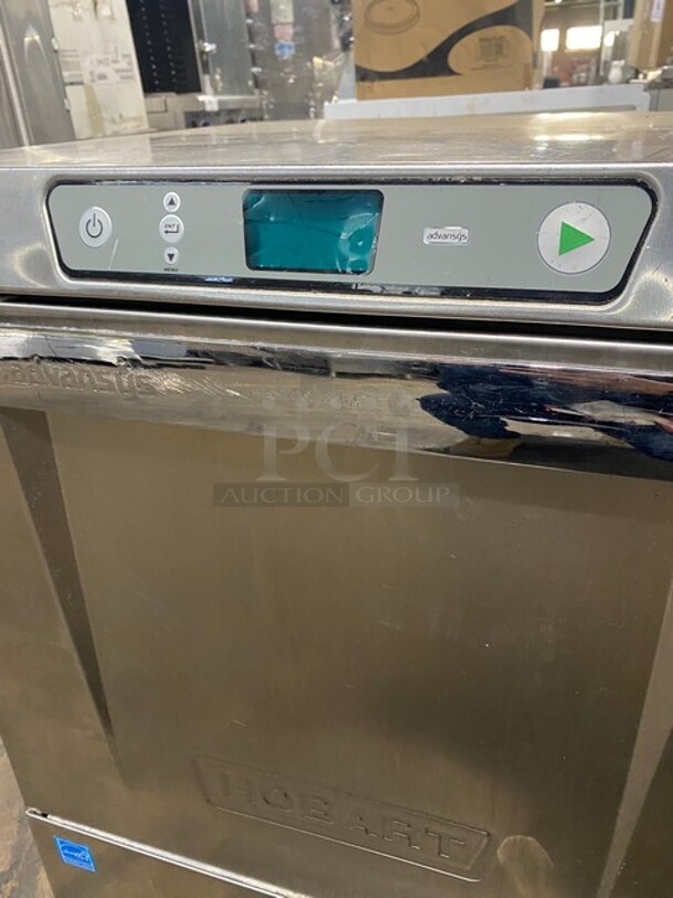 Sweet! LATE MODEL Hobart Commercial Under The Counter Dishwasher! With Dish Rack! All Stainless Steel! Model LXER Serial 231186908! 120/208-240V 1Phase! - Image 6 of 11