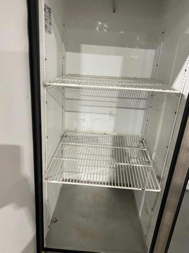 True Commercial 2 Door Half Cooler Half Freezer Combo Unit! With Poly Coated Racks! All Stainless Steel! On Casters! Model: T49DT SN: 6899821 115V 60HZ 1 Phase - Image 6 of 10
