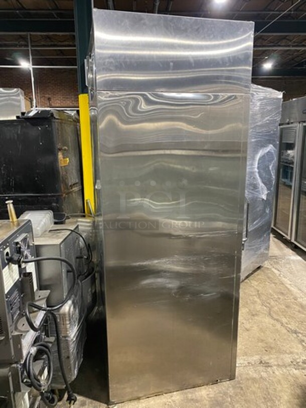 LATE MODEL! Victory Commercial Single Door Roll In Refrigerator! Solid Stainless Steel! Model: RIS1DS1 SN: M1205603 115V 60HZ 1 Phase - Image 2 of 8