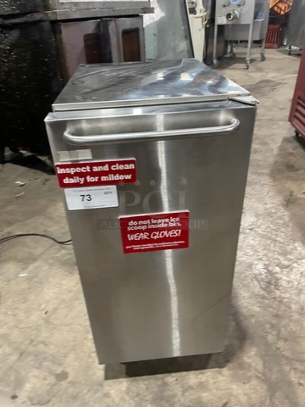 Scottsman All Stainless Steel Under The Counter Ice Machine! Model CU50! 120V 1 Phase!  - Image 1 of 9