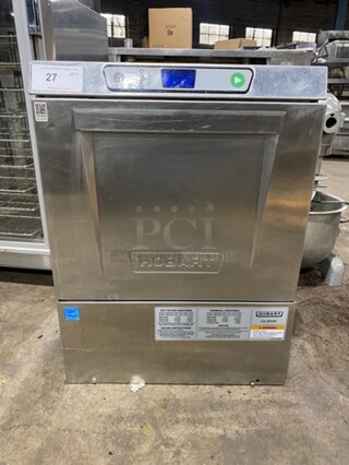 Hobart New Body Style Under The Counter Dishwasher! All Stainless Steel!