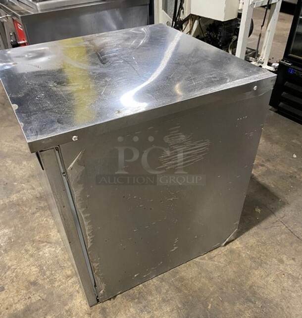 Delfield Commercial Single Door Lowboy/Worktop Cooler! All Stainless Steel! Model: 406STAR4 SN: 1502152000348 115V 1 Phase - Image 3 of 8