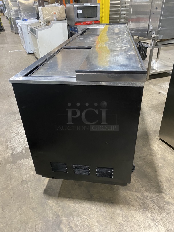 True Commercial Bar Back Bottle Cooler! With 3 Sliding Top Doors! MODEL:TD-95-38 Serial 6559560! 115 Volts 1 Phase! - Image 2 of 8