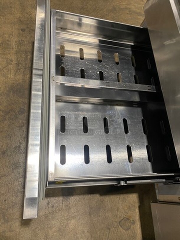 Delfield Commercial Refrigerated 2 Drawer Chef Base! All Stainless Steel! On Casters! - Image 6 of 7