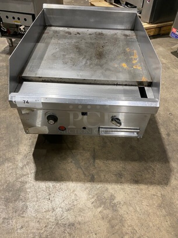 Southbend Commercial Countertop Flat Top Griddle! With Back And Side Splashes! All Stainless Steel!