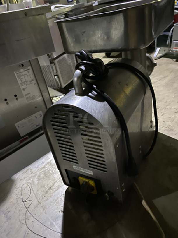 Weston Commercial Countertop Meat Grinder! All Stainless Steel! - Image 4 of 9