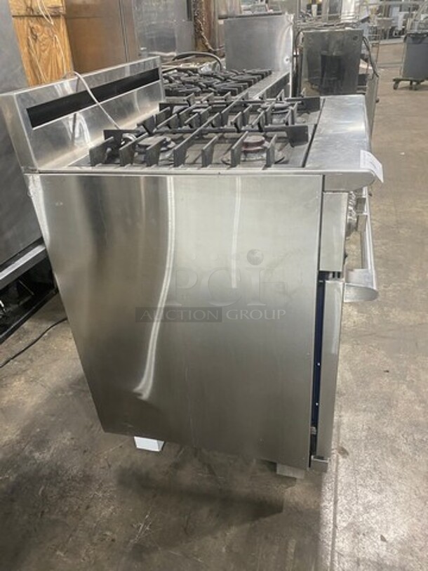 Electrolux 4 Burner Stove! With Back Splash! With Oven Underneath! Metal Oven Racks! All Stainless Steel! Model: E30GF74HPS1 SN: NF83812153 - Image 2 of 12