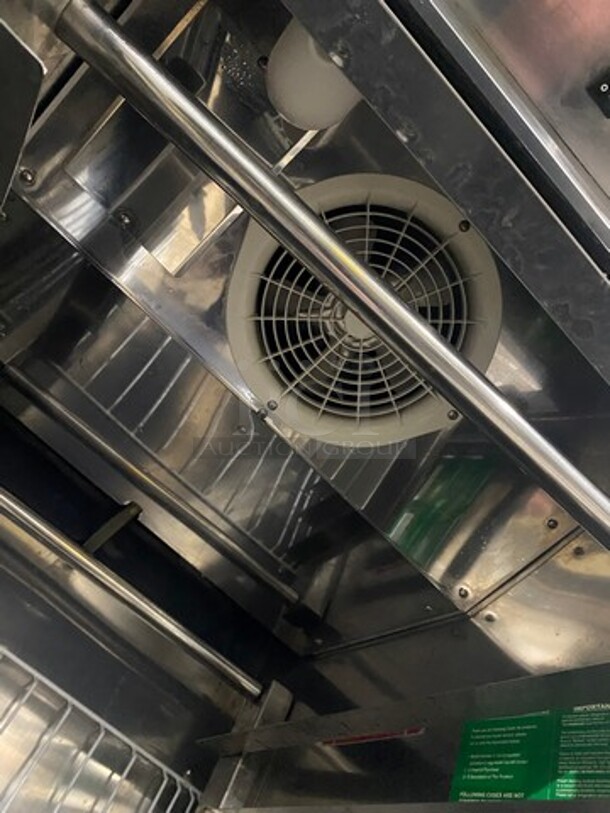 Turbo Air Commercial Single Door Reach In Freezer! With Pan Rack! Solid Stainless Steel! On Casters! Model: TSF23SD 115V 60HZ 1 Phase - Image 6 of 10